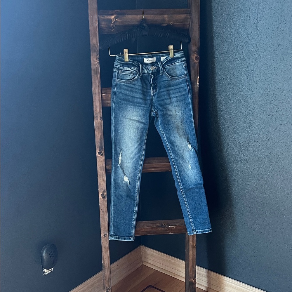 KanCan Distressed Blue Kids Jeans